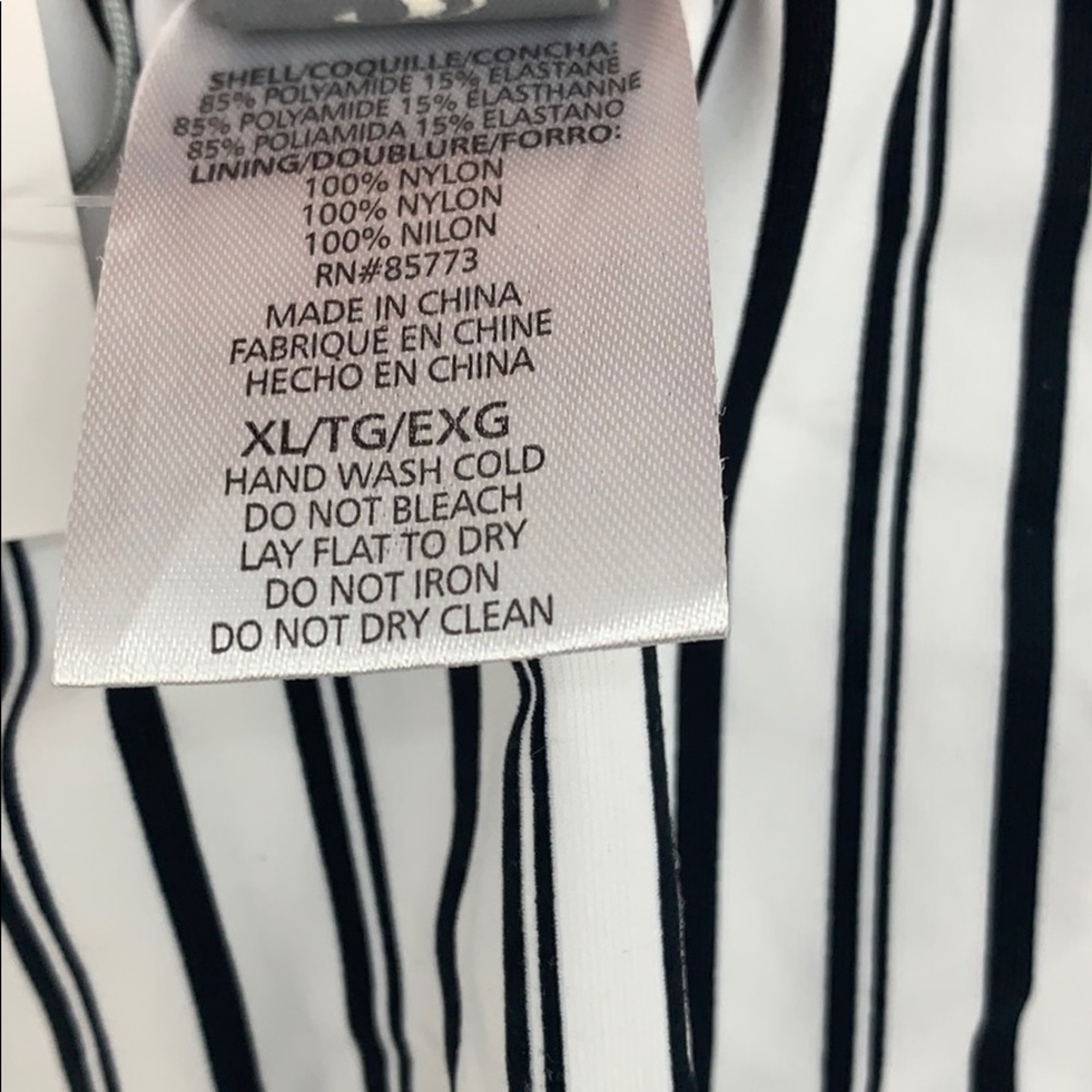 O’Neill One-Piece Highway Stripe Swimsuit XL NEW - Picture 8 of 8